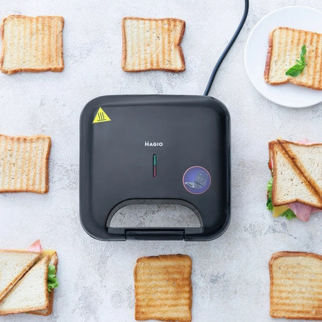 Бутербродница Magio MG-368, электрическая сэндвичница, бутербродница электрическая