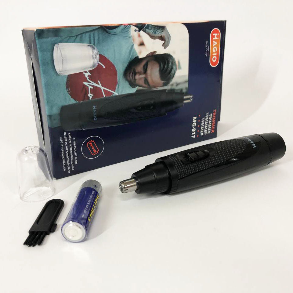 Триммер MAGIO MG-917, беспроводная электробритва, триммер для усов, электробритва с насадками для бороды