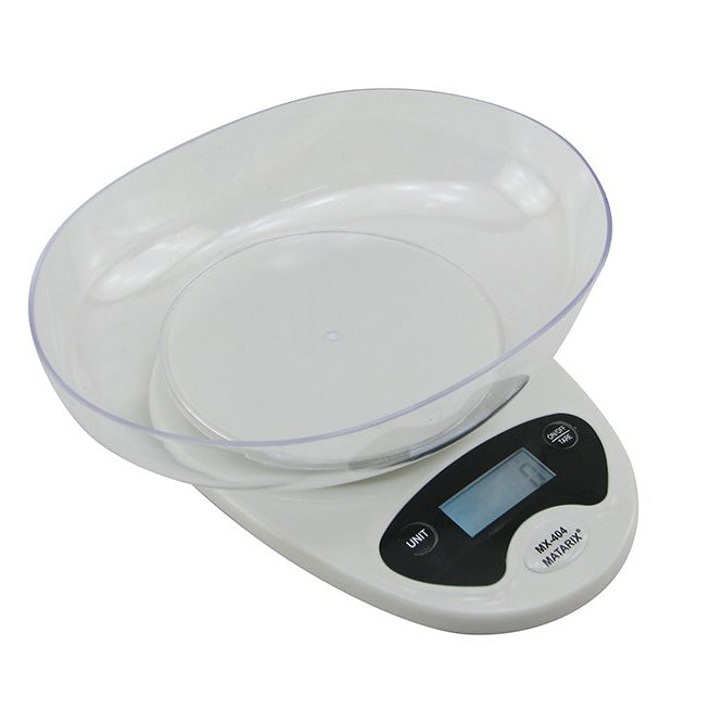 Весы кухонные Matarix MX-404 Электронные С Чашей Кухонные до 7 кг Кухонные весы для взвешивания продуктов