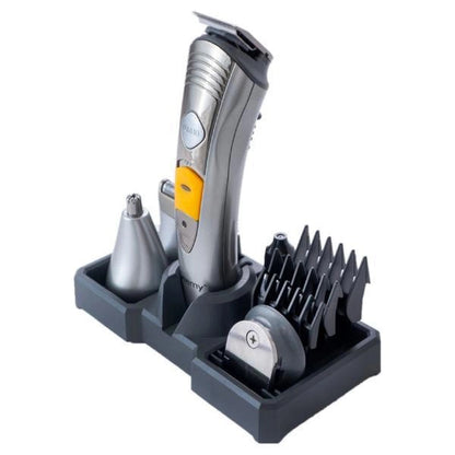 Набор для стрижки Pro Gemei GM-580 триммер 7в1 для стрижки волос, бритья бороды, для носа и ушей, стайлер