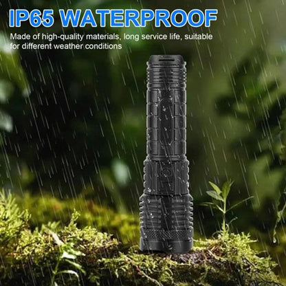 Фонарик PLD-H007 White Laser LED PM10-TG с встроенным аккумулятором PowerBank, Фонарик тактический ручной