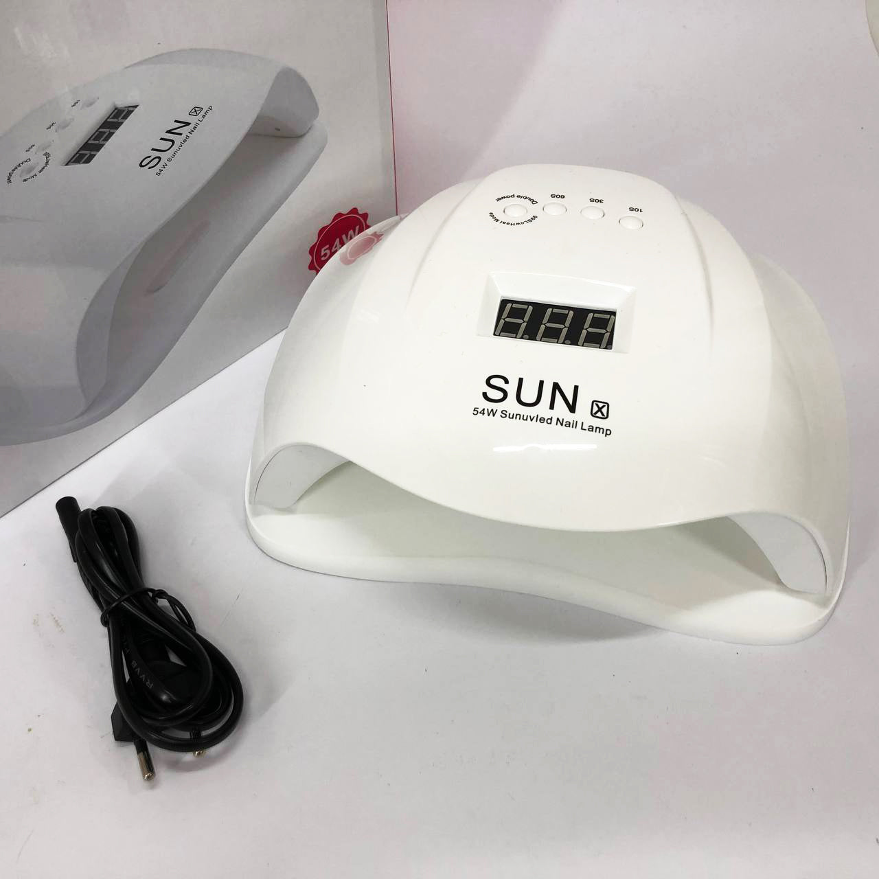 Профессиональная сушилка Sun X Beauty nail 54w FD 160A для ногтей, лампа для гель-лака, Лампа мастера маникюра