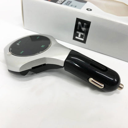 Трансмиттер Автомобильный FM модулятор FM H29 BT, Модулятор для мобильных устройств в авто. Цвет: серый