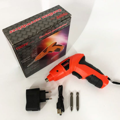 Шуруповерт отвертка Электрическая PRO TUOYE с битами и адаптером, электро шуруповерт, компактный легкий