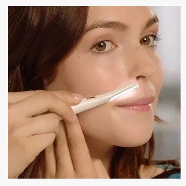 Триммер-эпилятор женский для лица Flawless Dermaplane Glo, эпилятор для интимных зон