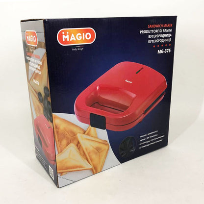 Бутербродница сендвичница MAGIO MG-376 750 Вт, бутербродница электрическая, электрическая сэндвичница