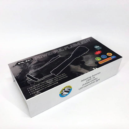 Фонарь тактический Police Q2800-T6 18650 х 2, заряжается от сети 220В и авто ЗУ 12В, выносная кнопка