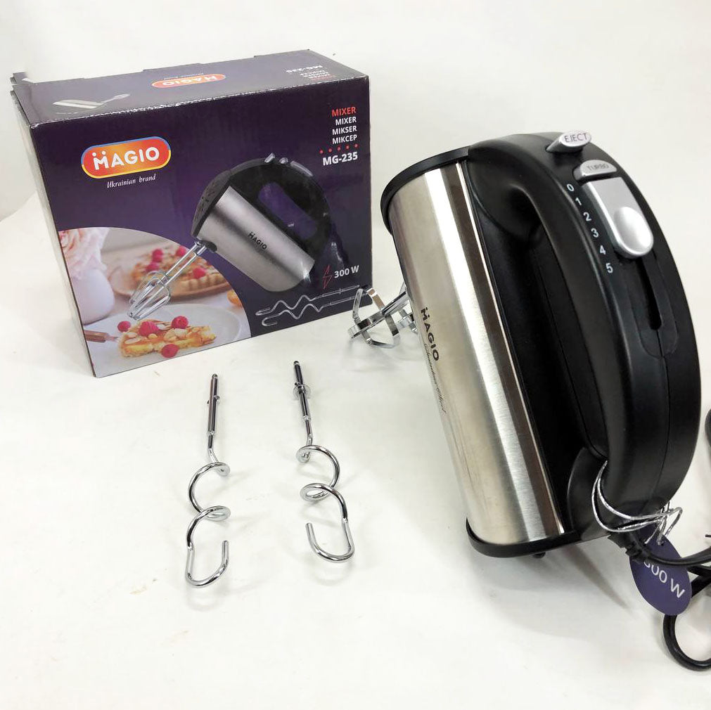 Міксер MAGIO MG-235, найкращий ручний міксер, міксер для збивання, міксер блендер ручний, міксер для кухні