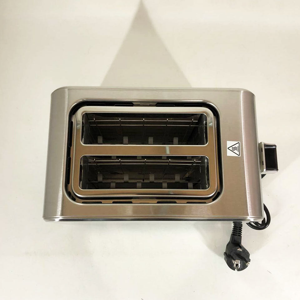 Тостер Magio MG-284 715 Вт, тостер для 2 гренок, электрический горизонтальный тостер, универсальный тостер