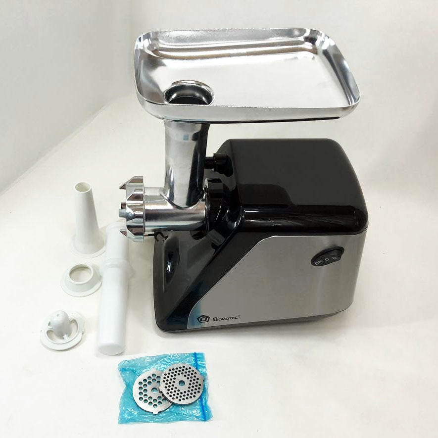 Электрическая мясорубка Domotec MS-2022, электромясорубка для дома, мясорубка для домашней колбасы