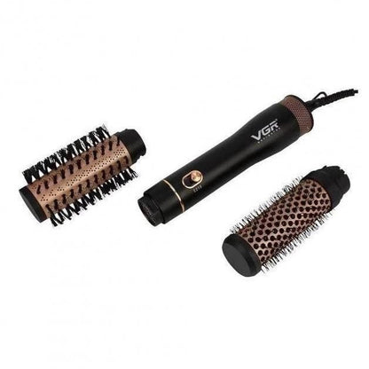 Фен расческа VGR V-559 для завивки и сушки волос керамическое покрытие 2 скорости 2 насадки