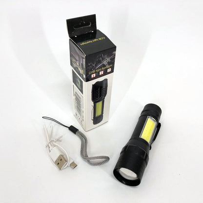 Фонарь карманный с металлическим корпусом Police Bailong BL-T6-19, мощный аккумуляторный лед фонарик