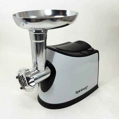 Электромясорубка с соковыжималкой Rainberg RB-674 3000W, электромясорубка для шинковки, мощная мясорубка