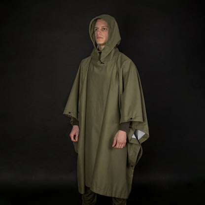 Дождевик пончо олива, Пончо ЗСУ, Пончо водонепроницаемое, Тактический дождевик пончо