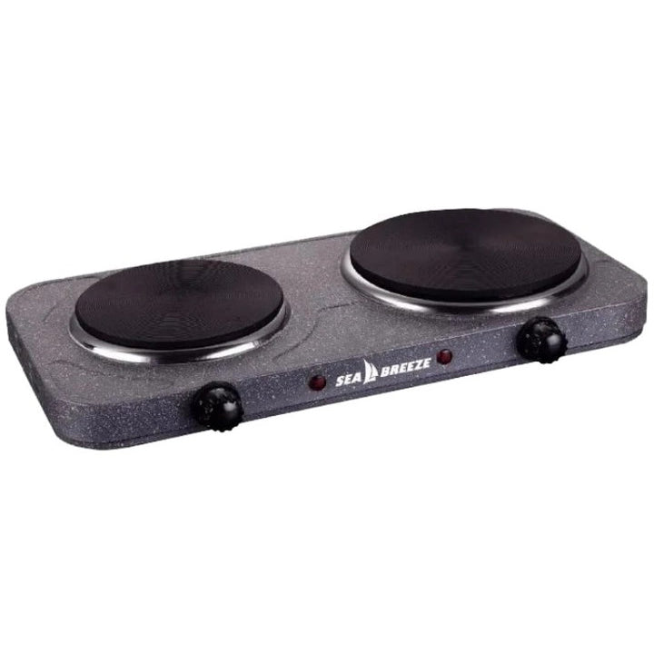 Настольная плита электрическая Sea Breeze SB-065 2500 Вт Электроплита двойная, двухконфорочная настольная