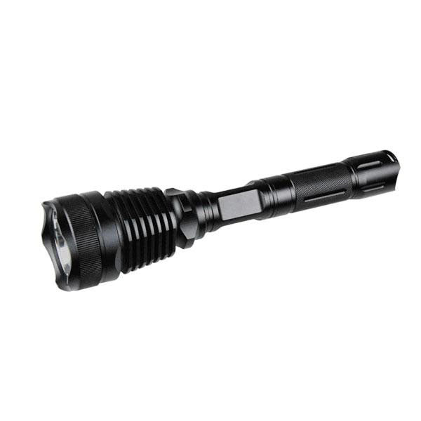 Фонарь тактический Police Q2800-T6 18650 х 2, заряжается от сети 220В и авто ЗУ 12В, выносная кнопка