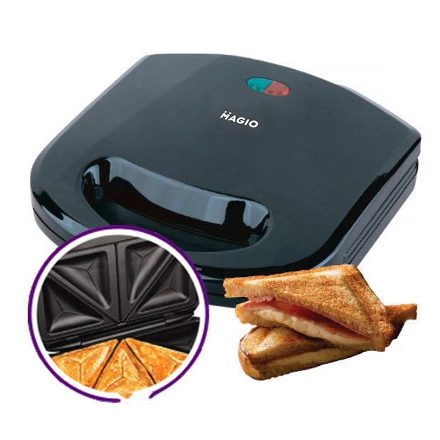 Бутербродница сэндвичница MAGIO MG-360N 700 Вт, электробутербродница, электрическая сэндвичница