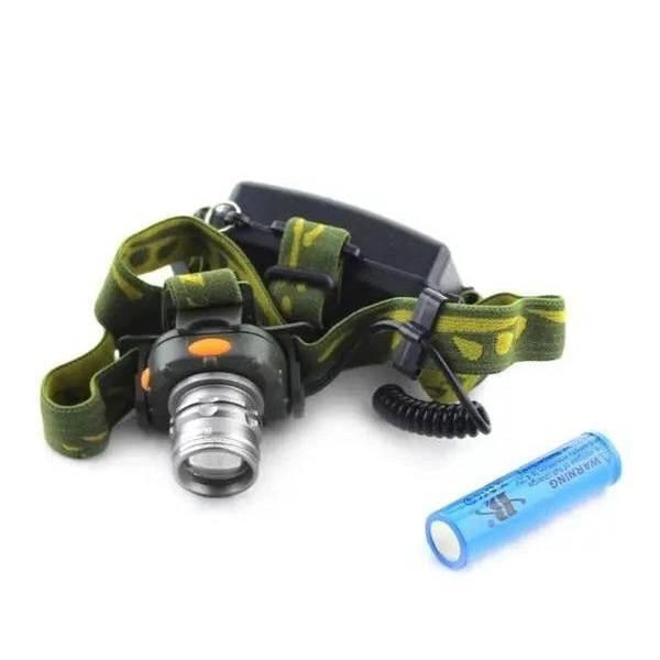 Налобный фонарь тактический Bailong BL-1505 \ 602B SENSOR с датчиком движения, Фонарик налобный led