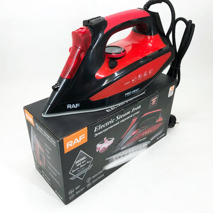 Утюг с керамической подошвой RAF R.1233 мощность 2200Вт 320 мл