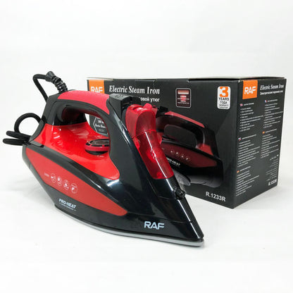 Утюг с керамической подошвой RAF R.1233 мощность 2200Вт 320 мл