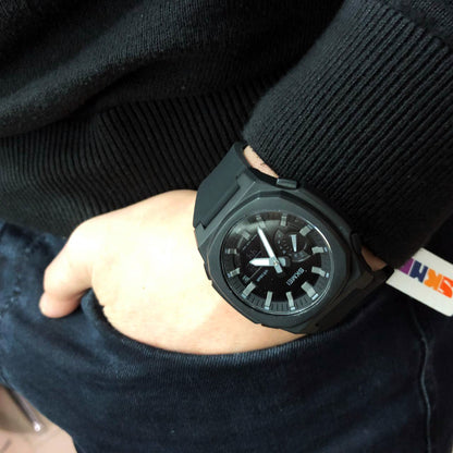 Часы наручные мужские SKMEI 2091BKGYBK, мужские часы стильные часы на руку, оригинальные мужские часы