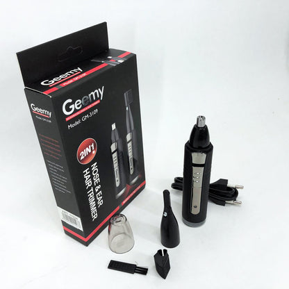 Триммер GEMEI GM-3109 2в1, триммер беспроводной, машинка мужская для бритья, беспроводная электробритва