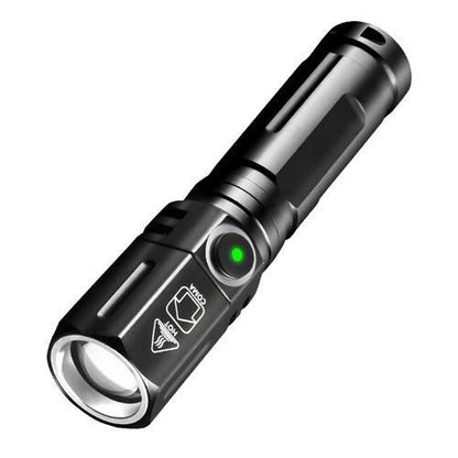 Фонарь ручной аккумуляторный PLD-535-2 с ремешком, Фонарик светодиодный для туриста, Сильный фонарик