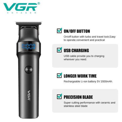 Машинка для стрижки волос VGR V-987, Машинка для стрижки волос беспроводная, Vgr машинка для стрижки