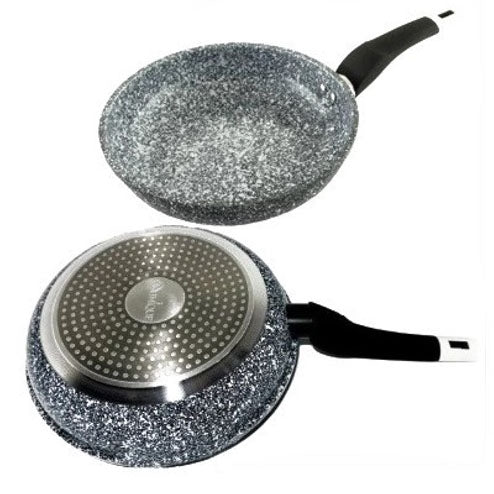 Сковорода Unique UN-5106 28 см, Сковорода удобная на кухню, Сковорода с толстым дном, Надежная сковорода