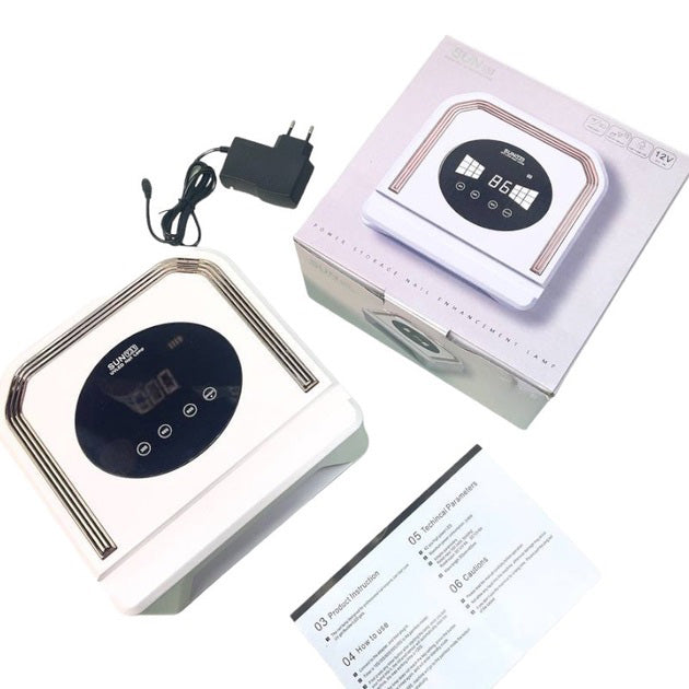 Лампа для ногтей UV LAMP SUN Y31 Сушилка для гель лака на аккумуляторе, Лампа для сушки гель-лака дома