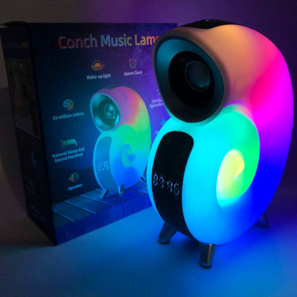 Ночник INSPIRE N70 APP 6W 2000 mAh, зарядное устройство с подсветкой и встроенным динамиком