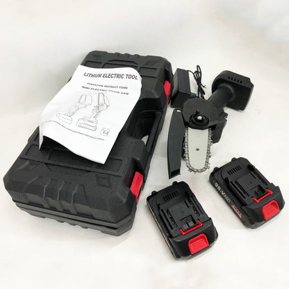 Электропилы для сада 10 см, Ручная аккумуляторная пила для резки веток, Лучшая аккумуляторная цепная пила