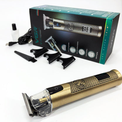 Машинка для стрижки волос VGR V-983, Беспроводная электробритва, Электромашинка для волос