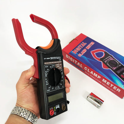 Мультиметр-клещи токоизмерительные цифровые DT-266F, Тестер измерения напряжения, Качественный мультиметр