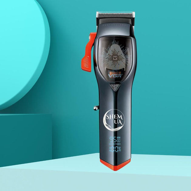 Машинка для стрижки волос VGR V-647 со сменными насадками, Машинка для стрижки для дома