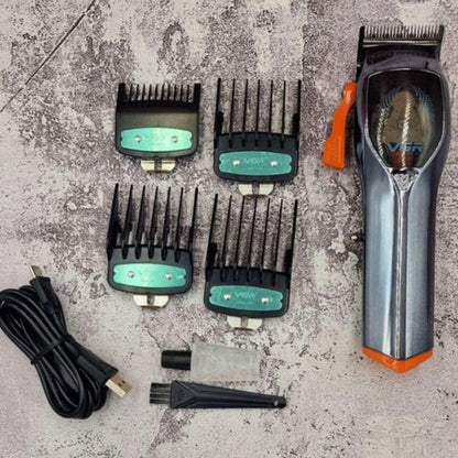 Машинка для стрижки волос VGR V-647 со сменными насадками, Машинка для стрижки для дома