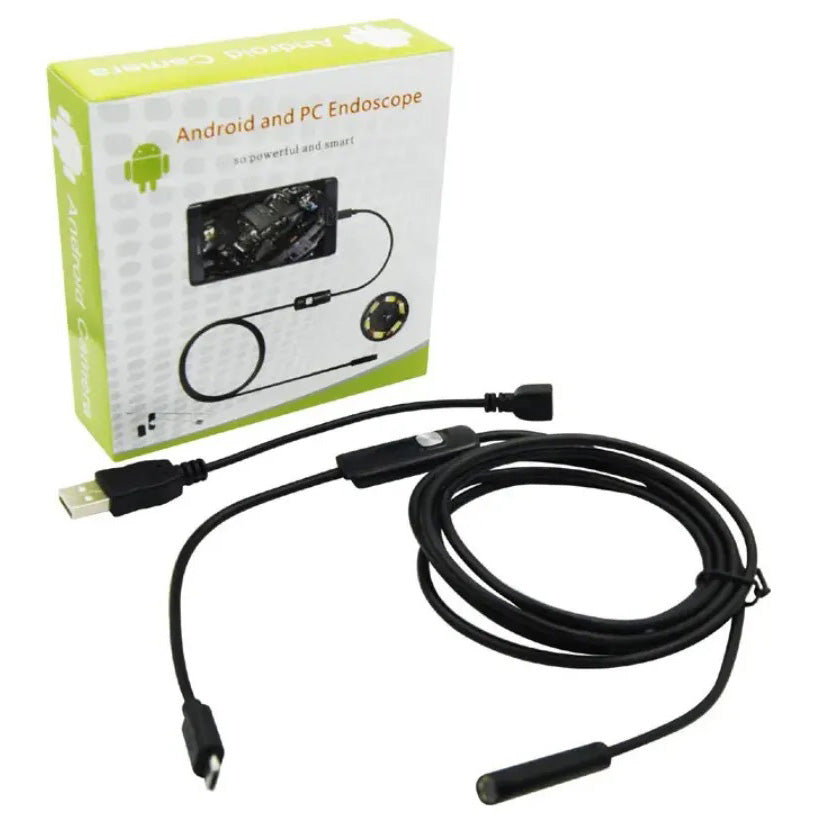 Usb камера эндоскоп, Usb эндоскоп для андроид, Автомобильный эндоскоп с поворотной камерой