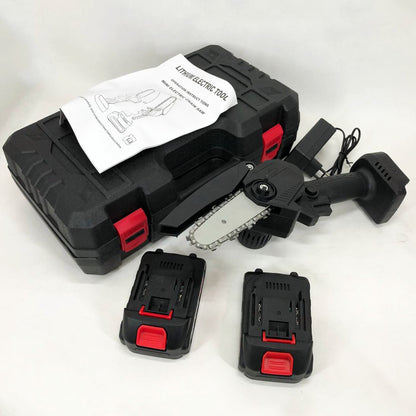 Электропилы для сада 10 см, Ручная аккумуляторная пила для резки веток, Лучшая аккумуляторная цепная пила