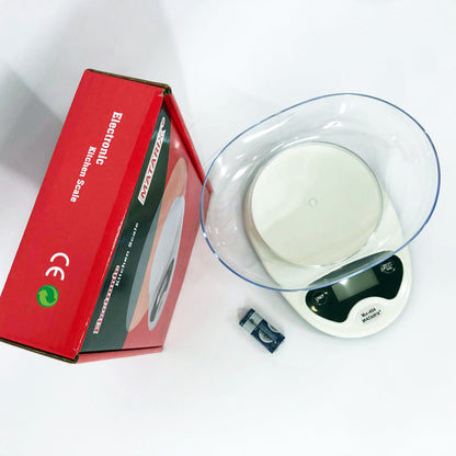 Весы кухонные Matarix MX-404 Электронные С Чашей Кухонные до 7 кг Кухонные весы для взвешивания продуктов