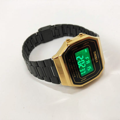 Часы наручные мужские SKMEI 1647GDBK, фирменные спортивные часы, оригинальные мужские часы