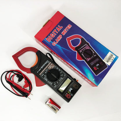 Мультиметр-клещи токоизмерительные цифровые DT-266F, Тестер измерения напряжения, Качественный мультиметр