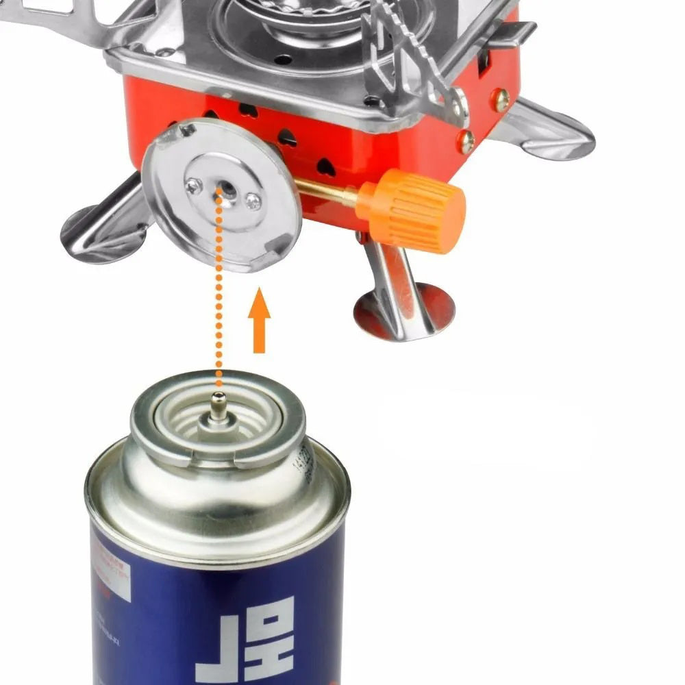 Походная портативная газовая плита, Миниатюрная газовая горелка, Таганок портативный туристический