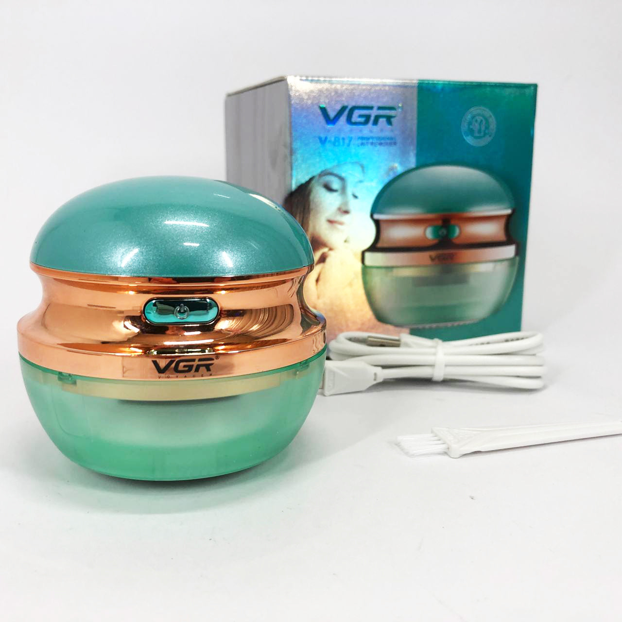 Машинка для удаления катышков VGR V-817, Машинка для удаления катышков хорошая. Цвет: зеленый