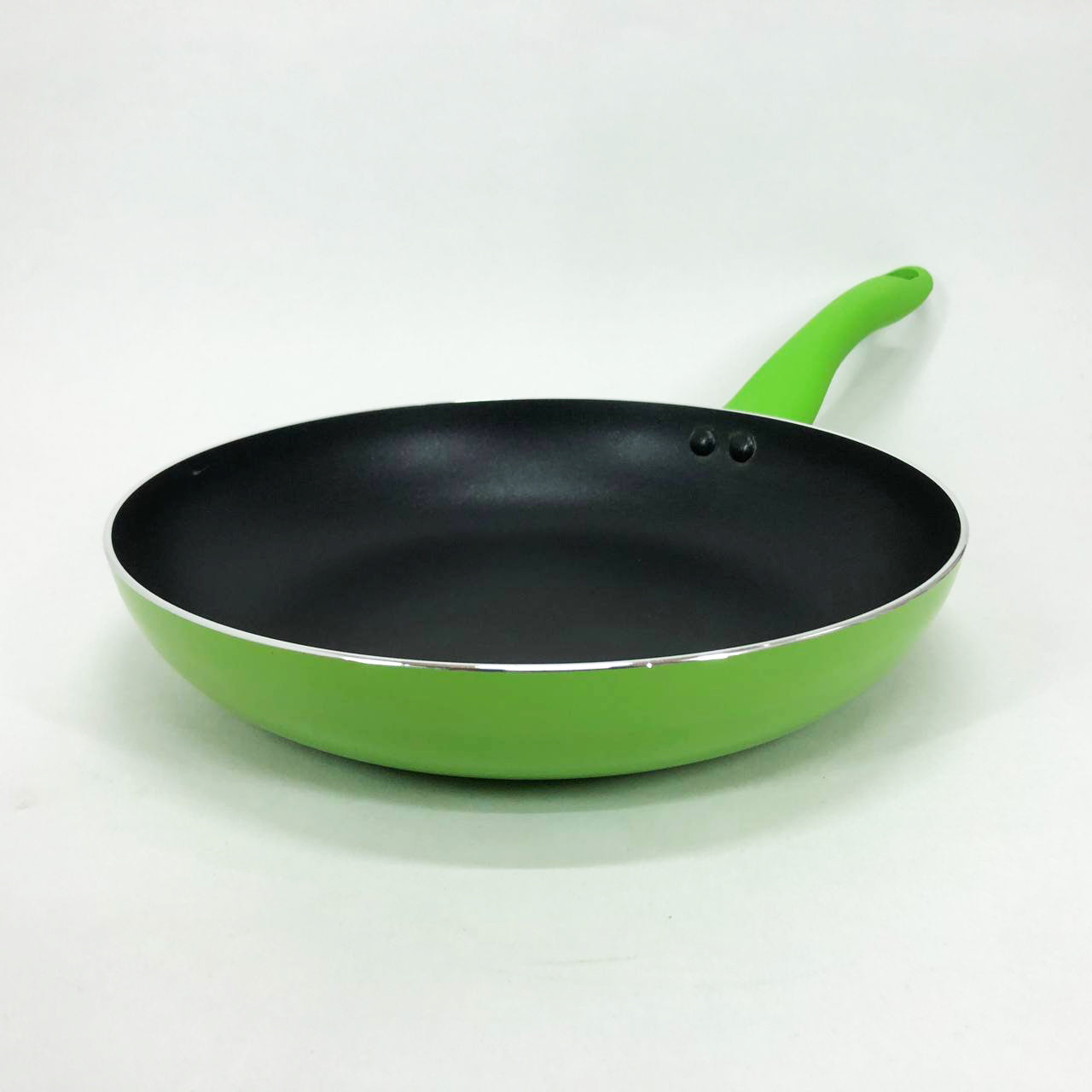 Сковорода с антипригарным покрытием XYLAN Con Brio CB-2614 26 см, сковорода с толстым дном. Цвет: зеленый