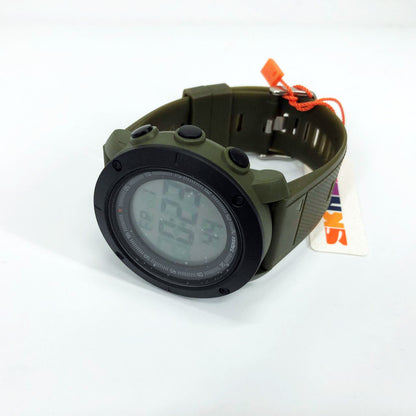 Часы наручные мужские SKMEI 2122AGWT  ARMY GREEN-WHITE, армейские часы противоударные. Цвет: зеленый