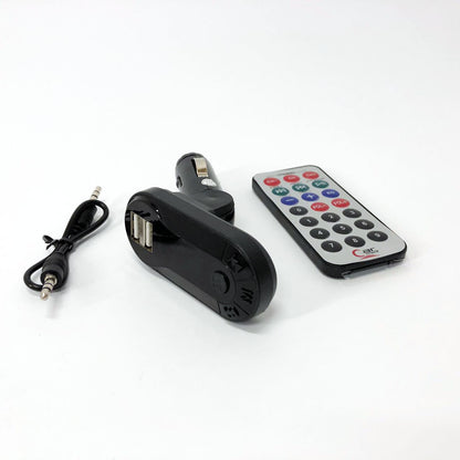 Автомобильный трансмиттер/модулятор CM i9, Блютуз фм трансмиттер, Модулятор для автомобиля. Цвет: черный