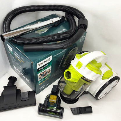 Пылесос без мешка Rainberg RB-651 TB контейнерный 2500 Вт, шнур 3,2 метров с колбой объёмом 3 л