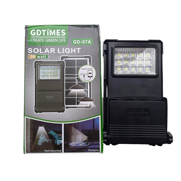 Солнечная станция портативная GDLITE GD-07А с солнечной панелью и функцией Power Bank