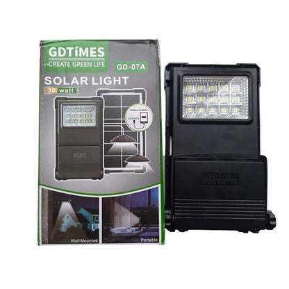 Солнечная станция портативная GDLITE GD-07А с солнечной панелью и функцией Power Bank