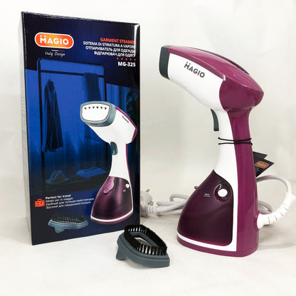 Отпариватель MAGIO MG-325, Отпариватель паровая щетка, Парогенератор вертикальный для отпаривания одежды